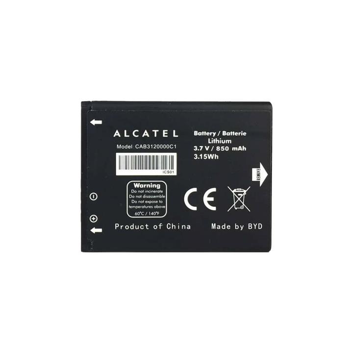 باتری گوشی الکاتل Alcatel 510A با کد فنی CAB3120000C1